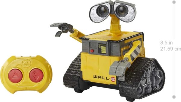 Disney Pixar WALL-E Remote Control Robot Toy 9.5-in 24-cm Tall, Kids Gift for Ages 4 Years Old & Up, Multi (GPN30)